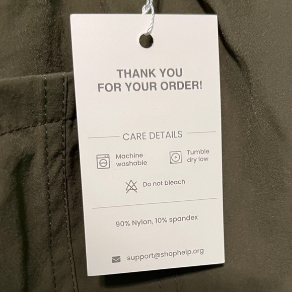 NWT Multipants Women's Olive Green Casual Pants Size XL - Picture 8 of 9